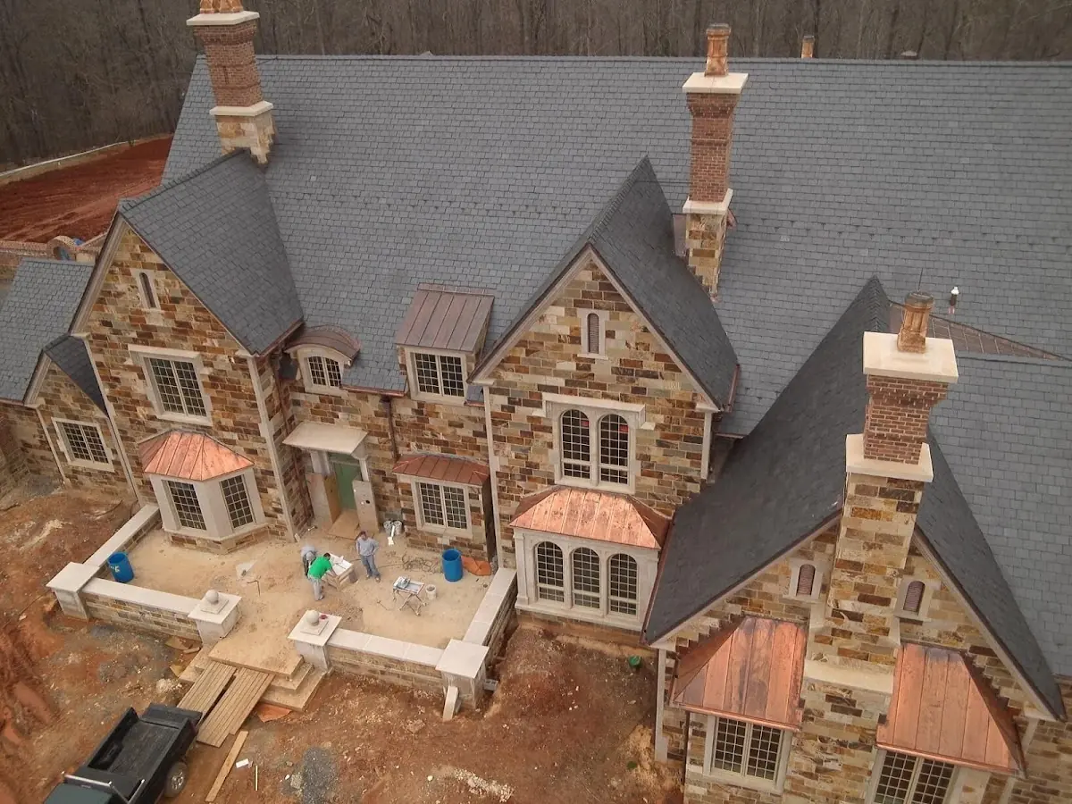 Craftsman Roofing Gutter Guard Installation project in Woodside Manor